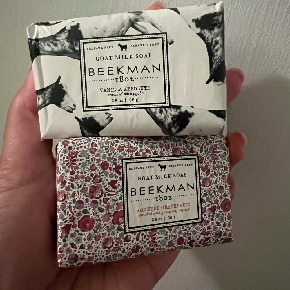 Beekman 1802 brand new 2 bar soaps